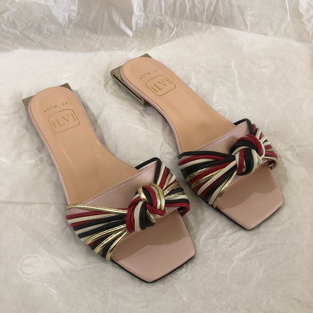 iLVi Bow Sandals Size 38 & 39 NWT